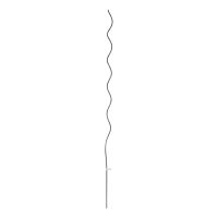 TOPTRADE wire spiral pole, green komaxit, for tomatoes, O 6.5 mm, 1800 mm (1)