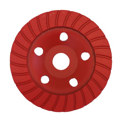 TOPTRADE diamond wheel, grinding, turbo, 125 x 22.2 mm (3)