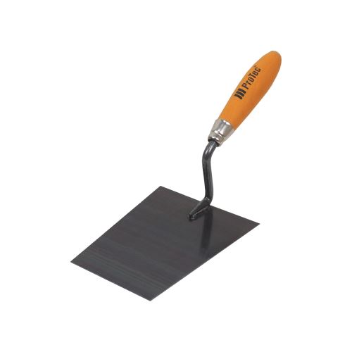 ProTec steel mason trowel, black, 160 x 130 mm (1)