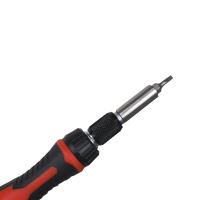 TOPTRADE ratchet screwdriver, with bits and heads, set of 73 pcs (10)