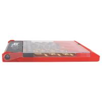 TOPTRADE standard drill, for wood, metal, concrete, 9pcs/set (4)