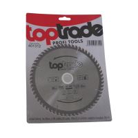 TOPTRADE saw blade, for wood, SK blades, 60 teeth, 190 x 2.4 x 30/20 mm (1)