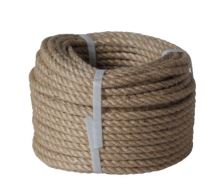 rope twisted ,natural with PP,without core,J-PP, O 24 mm x 30 m, Lanex
