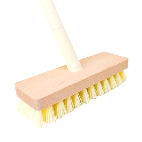 floor brush, 22 x 7 cm, with handle