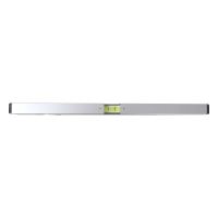 TOPTRADE spirit level, silver, 2 vials, 2000mm, standard (6)