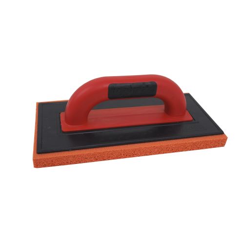 TOPTRADE ABS trowel, fine sponge, PROFESSIONAL, 280 x 140 x 18 mm