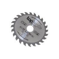 TOPTRADE saw blade, for wood, SK blades, 24 teeth, 115 x 1.8 x 22,2/20/16 mm (3)