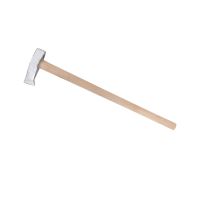 TOPTRADE splitting axe, wooden (beech) handle, 3000 g