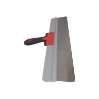 TOPTRADE stainless steel scraper, round edges, dural frame, 600 mm (2)