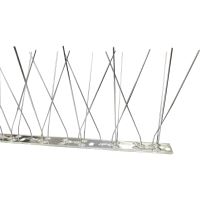 TOPTRADE spike bird barrier, stainless steel, 48 spikes, 50 cm (1)