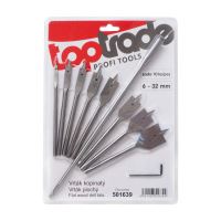 TOPTRADE spear drill, 6 – 32 mm, set of 10 (1)