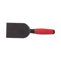 TOPTRADE stainless steel trowel, plastering,100 x 60 mm (4)