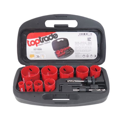 TOPTRADE ring crowns, BiMetal, set of 13 pcs