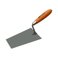 ProTec steel mason trowel, black, 160 x 130 mm