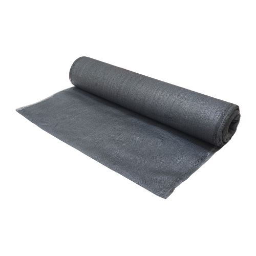 TOPTRADE shading net, grey, 2 x 50 m, 150 g / m2