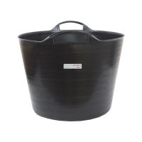 TOPTRADE flexi container, flexible, black, 38 l (1)