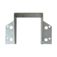 TOPTRADE beam shoe, external handle 100 mm, galvanized (3)