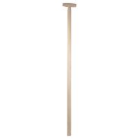 shovel and fork handle, straight, T grip, 120cm