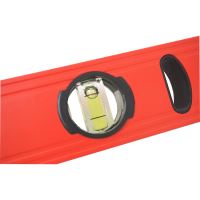 TOPTRADE spirit level Reflex #RED, 2 vials, 1800 mm (5)
