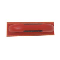 TOPTRADE ABS trowel, fine sponge, slatted, PROFESSIONAL, 220 x 65 x 12 mm (2)