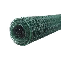 TOPTRADE rabbit mesh, plastic coated, green, 20/0.9 mm, 500 mm/25 m (3)