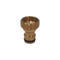 adapter, outer thread, brass, 3/4 " (4)