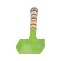 TOPTRADE children garden tool 3pcs/set, shovel, spade, rake, green metal head, 3 pcs (19)
