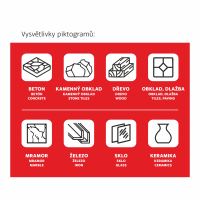 ProTec abrazive sponge, diamond, grain 200, 90 x 55 x 30 mm (4)