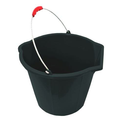 TOPTRADE plastic mason bucket, for bulk materials, 15 l