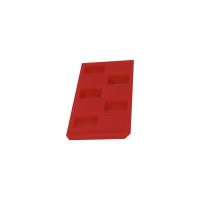 TOPTRADE mounting wedge, plastic, set of 20 pcs., 76 x 30 x 9 mm (8)