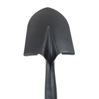 TOPTRADE rescue shovel, metal handle, welded, shaped profile, length 710mm, Profi (6)