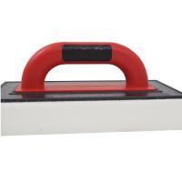 TOPTRADE ABS trowel,soft foam, cut, PROFESSIONAL, 280 x 140 x 40 mm (6)