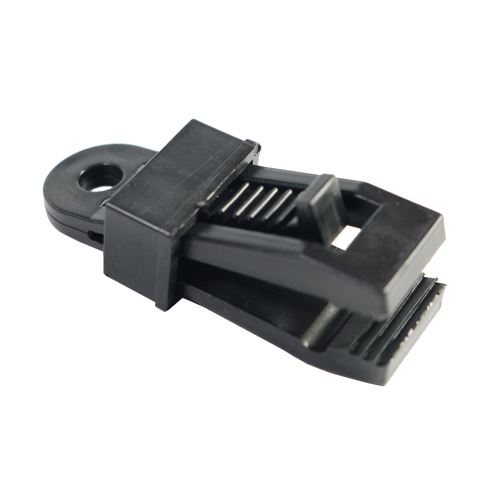 TOPTRADE tarp holder with eye, clip, 4pcs/set