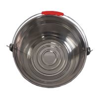 TOPTRADE stainless steel bucket, 12 l (2)