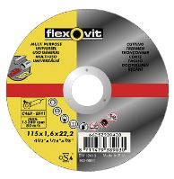 cutting disc Flexovit,universal, 180 x 22,23 x 1,6 mm, profi
