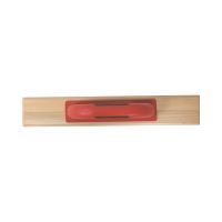 TOPTRADE wooden trowel, slatted, PROFESSIONAL, 400x70mm (9)