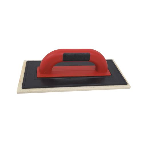 TOPTRADE float ABS, white felt , PROFESSIONAL, 250 x 130 x 8 mm