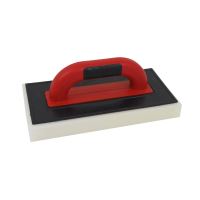 TOPTRADE ABS trowel, soft foam, PROFESSIONAL, 280 x 140 x 30 mm