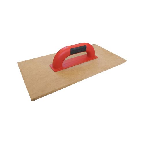 TOPTRADE abrasive trowel, PROFESSIONAL, with paper, 400x200 mm, granularity 16 (2)