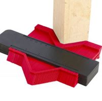 TOPTRADE copy template, lamellar, for tilers, 2 locks, length 25 cm (3)