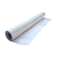 construction covering foil, half-sleeve,100 µ, 2 x 50 m, weight 9kg, LDPE