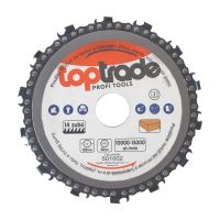 cutting disc, chain, for wood, for angle grinder, 125 mm x 14 teeth