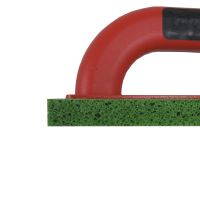 TOPTRADE ABS trowel, coarse sponge, slatted, PROFESSIONAL, 220 x 65 x 18 mm (4)