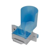 TOPTRADE univ.holder,with metal protection,for birds,poultry,rodents,for bottle up to 1,5L