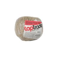 TOPTRADE twine,jute,80 g, O 1,25 mm x 80 m (1)
