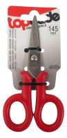 TOPTRADE scissors, straight edges, 145mm, universal (2)
