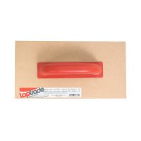 TOPTRADE trowel with stones, MDF board, abrasive paper, 400 x 200 mm, granularity 16 (2)