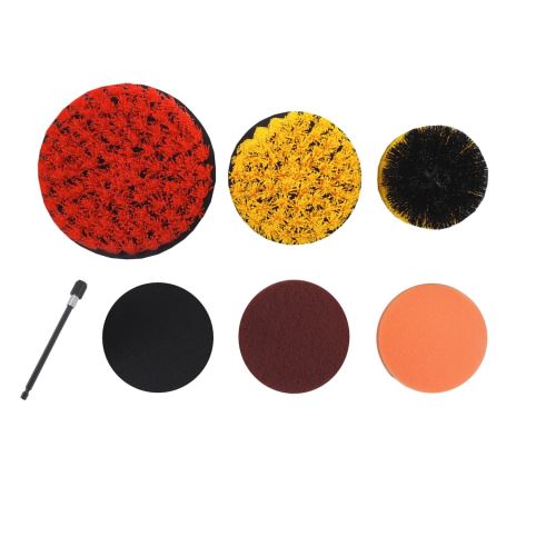 cleaning brushes, for drilling machine, 14 pcs/set