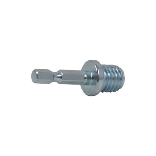 TOPTRADE adapter, reduction from M14 to 6-edge, 45 mm