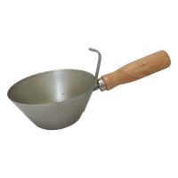 mason´t ladle with handle ,galvanized,O 150 mm